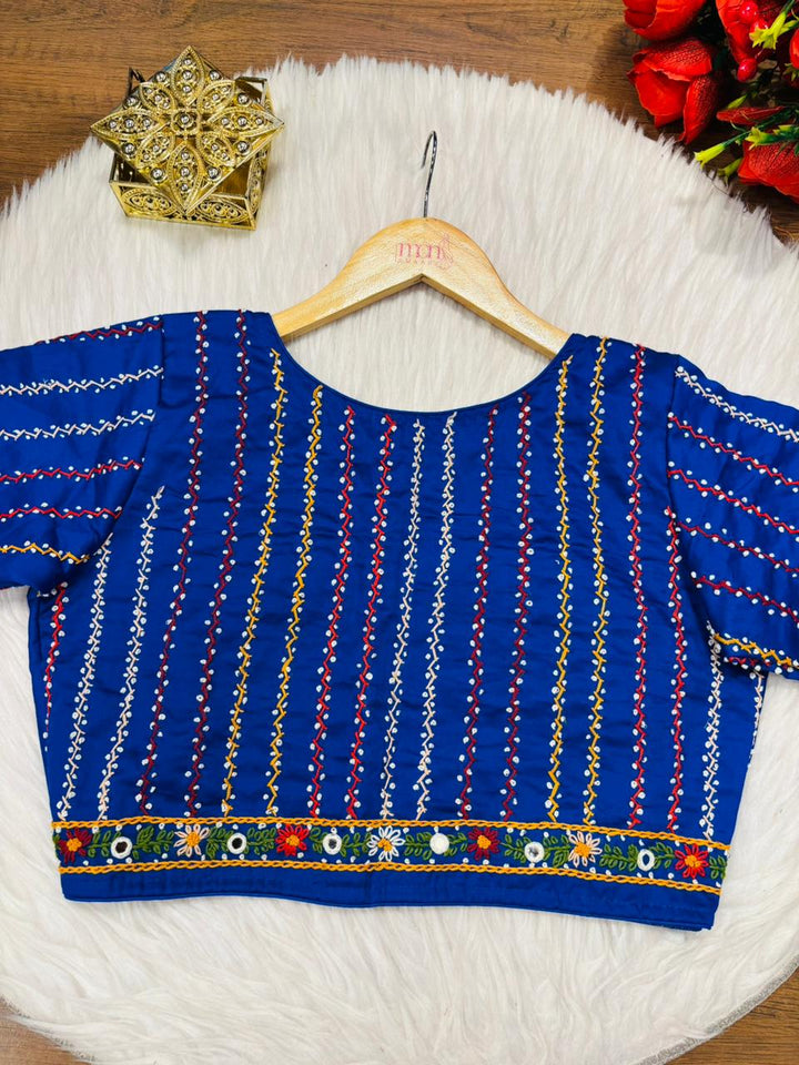 Bhumi-Multicolor Handwork Blouse