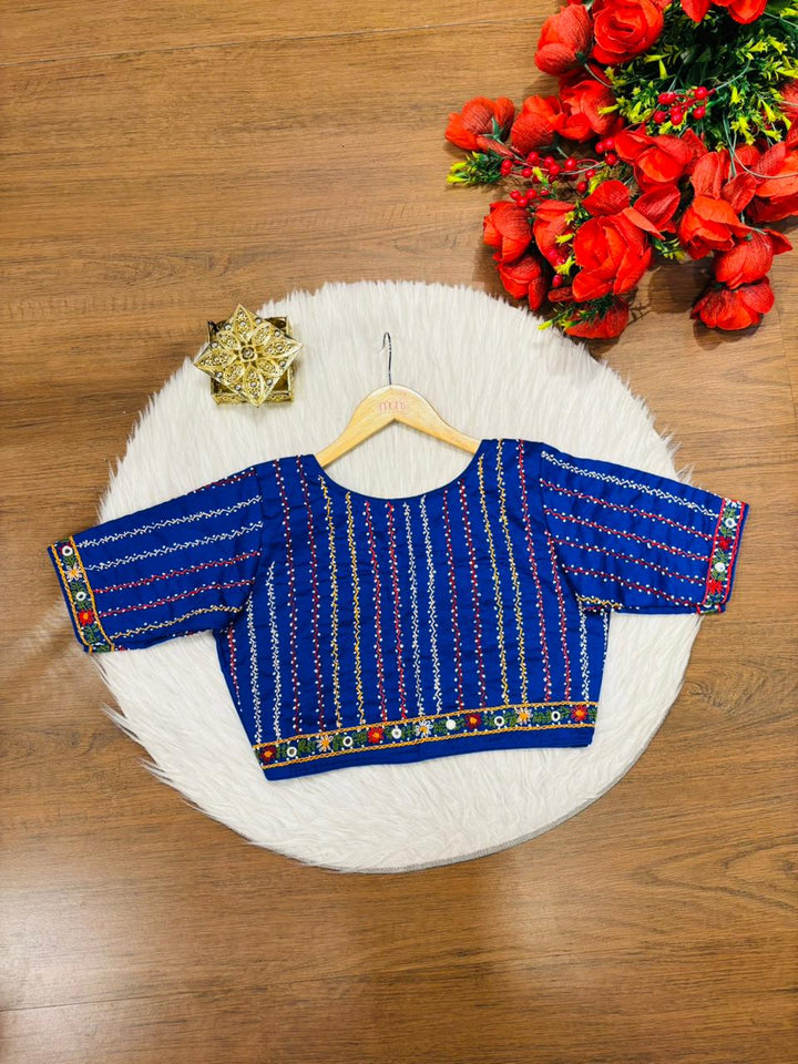 Bhumi-Multicolor Handwork Blouse