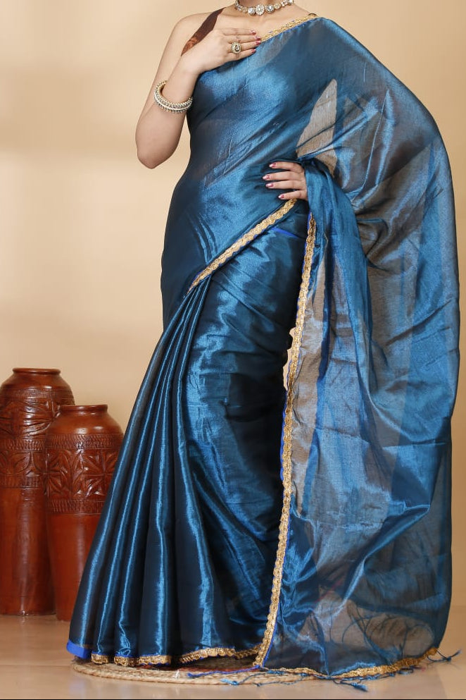 Sew In Style Raga Tissue Silk Saree