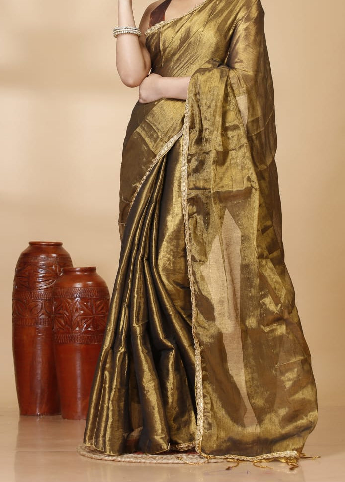 Sew In Style Raga Tissue Silk Saree