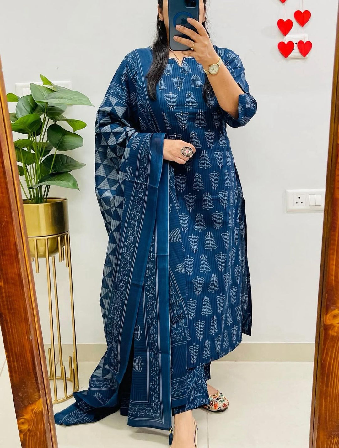 Forever Mine Cotton Kurti Set