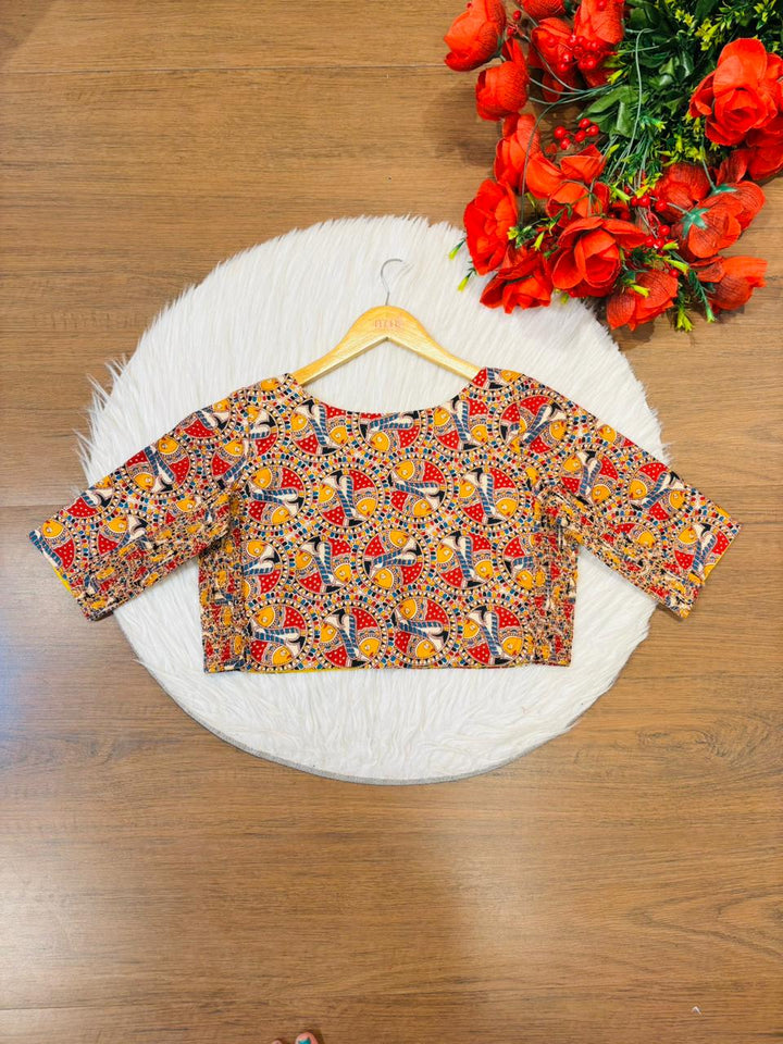 Flexi Dream -Smoky Stretchable Blouse