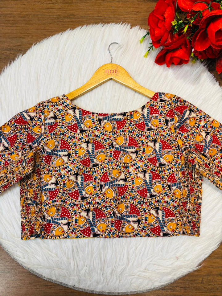 Flexi Dream -Smoky Stretchable Blouse