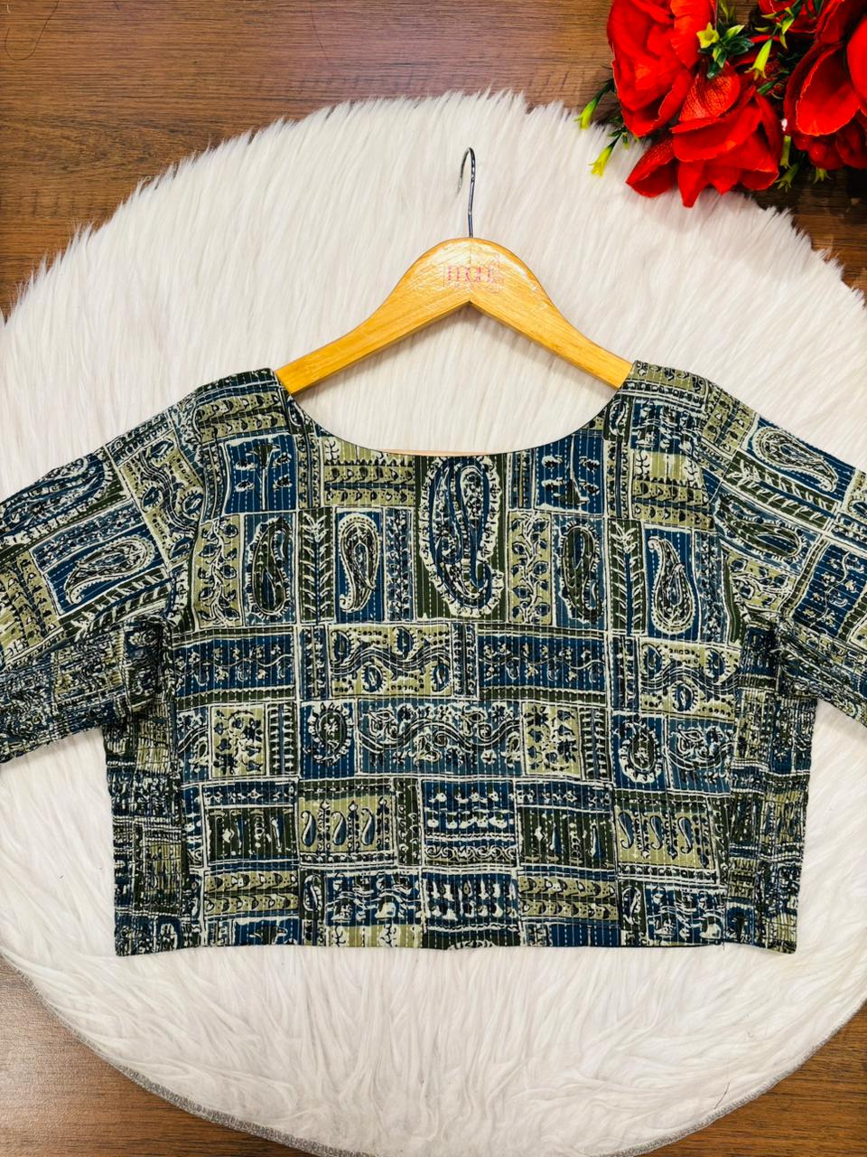 Flexi Dream -Smoky Stretchable Blouse