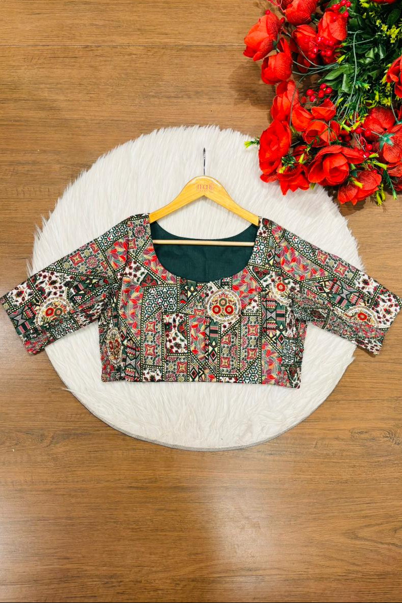 Flexi Dream -Smoky Stretchable Blouse