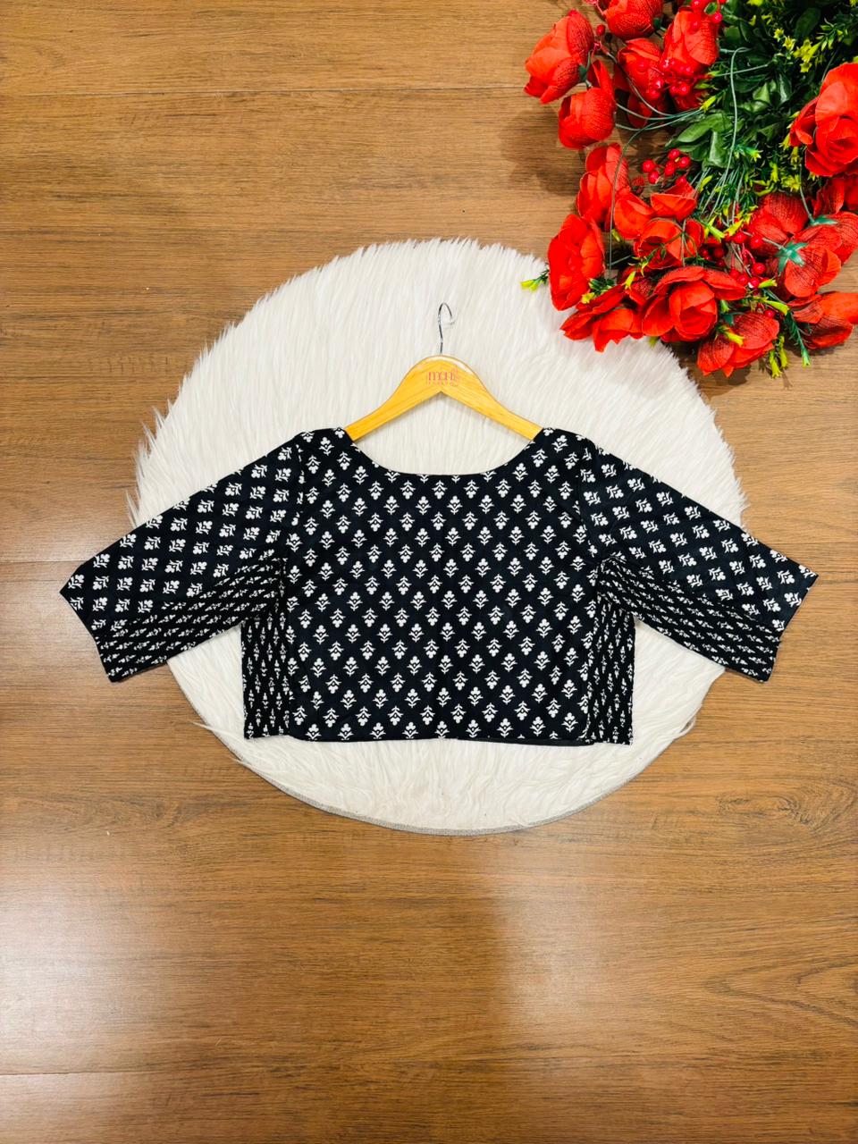 Flexi Dream -Smoky Stretchable Blouse