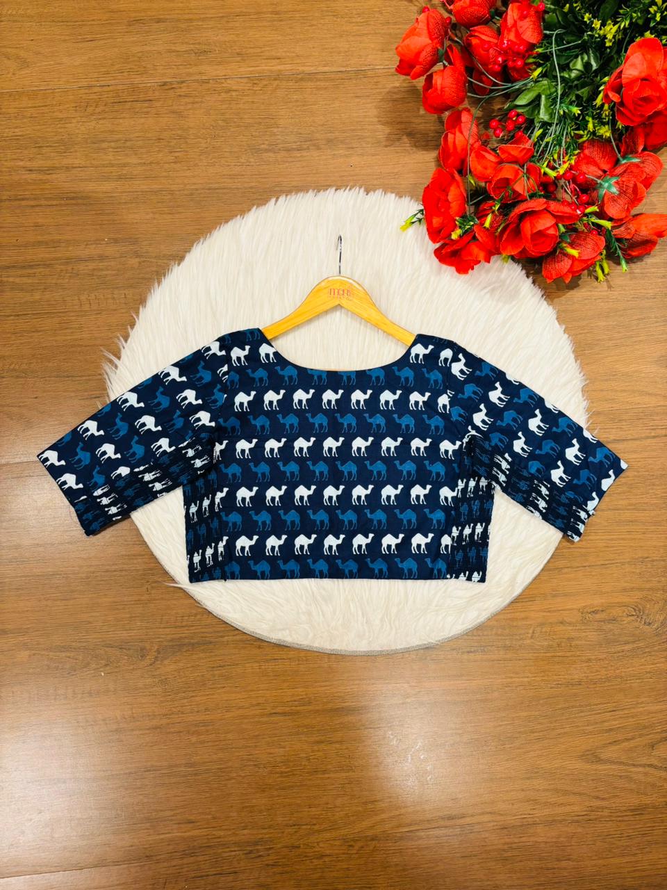 Flexi Dream -Smoky Stretchable Blouse