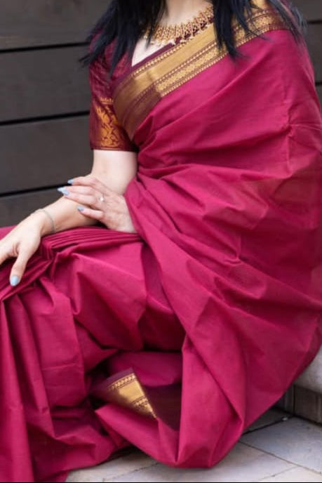 Threads of Tradition Narayanpet Saree