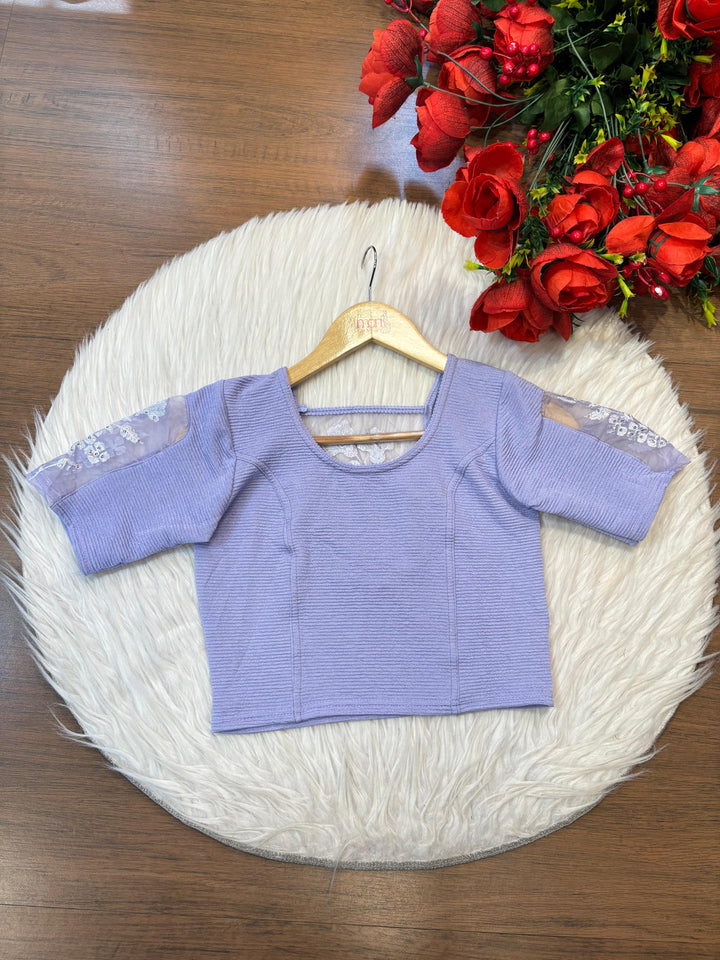 Comfort Ease-Stretchable Knitted Blouse