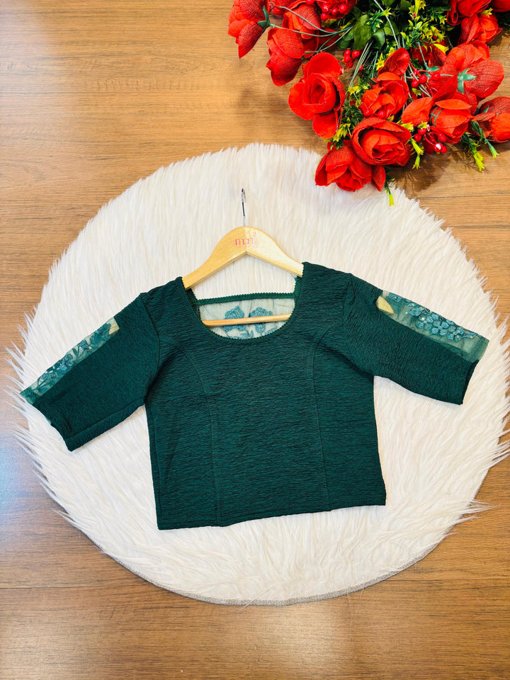 Comfort Ease-Stretchable Knitted Blouse