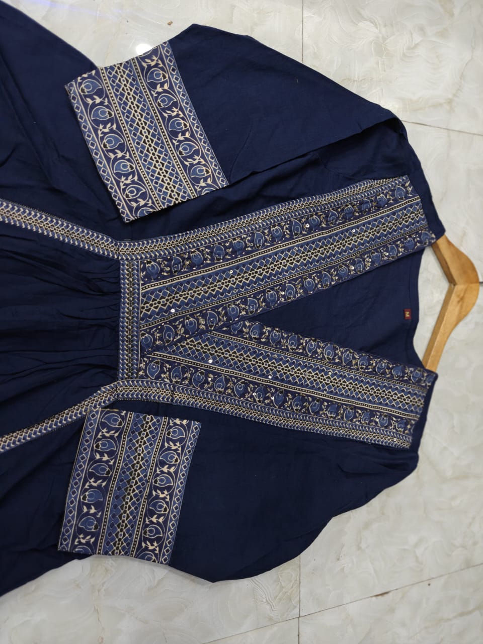 Recent Trends-Designer Cotton Kurti Set