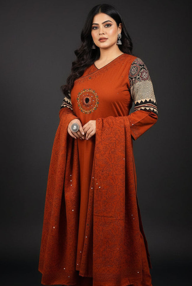 Find The Fit- Designer Cotton Kurti Set