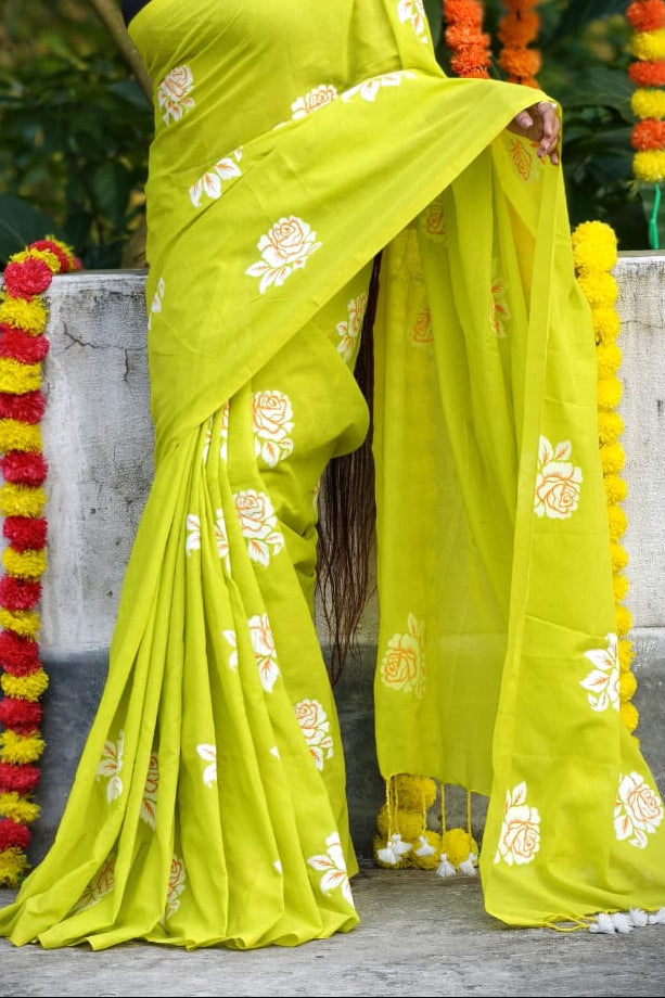 Swapnoporni Khadi Cotton Saree