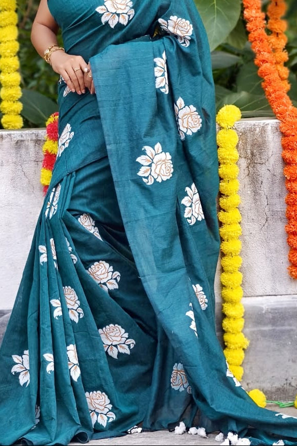 Swapnoporni Khadi Cotton Saree
