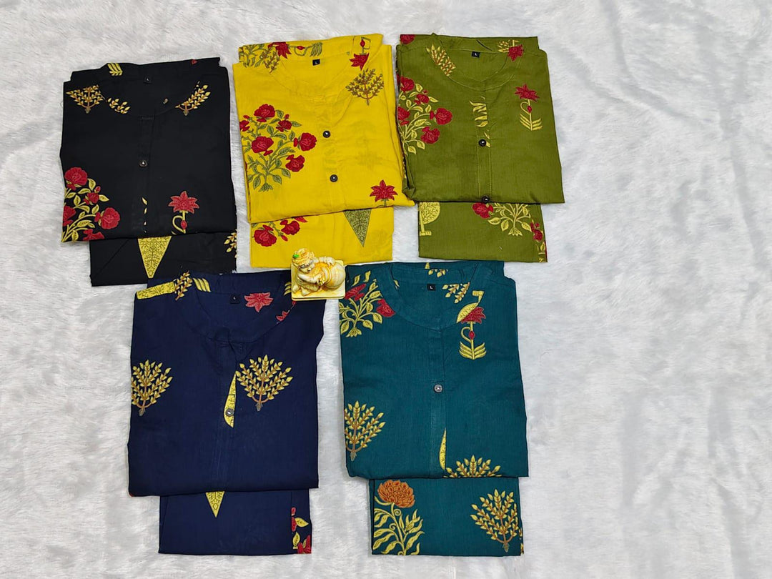 Summer Glamour-Casual Smart Cotton Coord Set