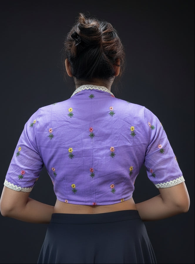 Cute And Stylish-Embroidered Blouse