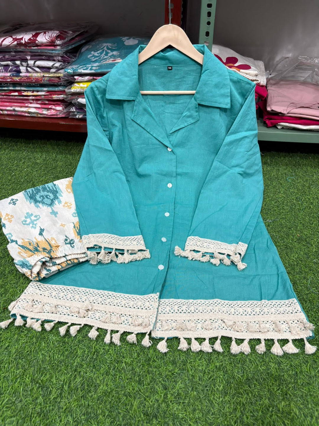 Honey Bloom Cotton Coord Set