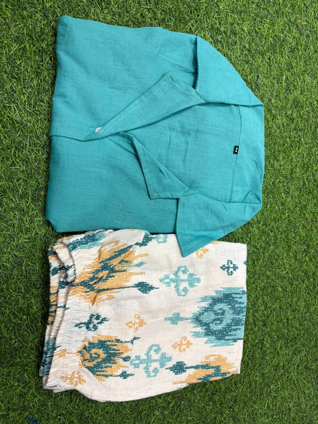 Honey Bloom Cotton Coord Set