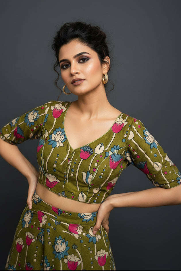 kalamkari Deals-Designer Blouse