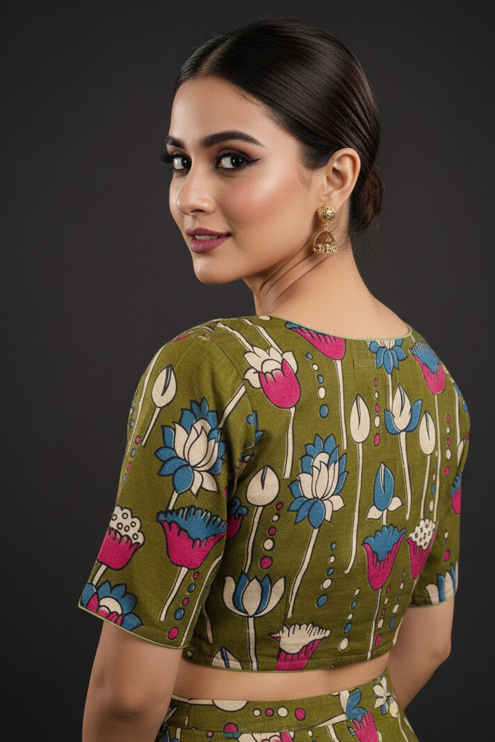 kalamkari Deals-Designer Blouse