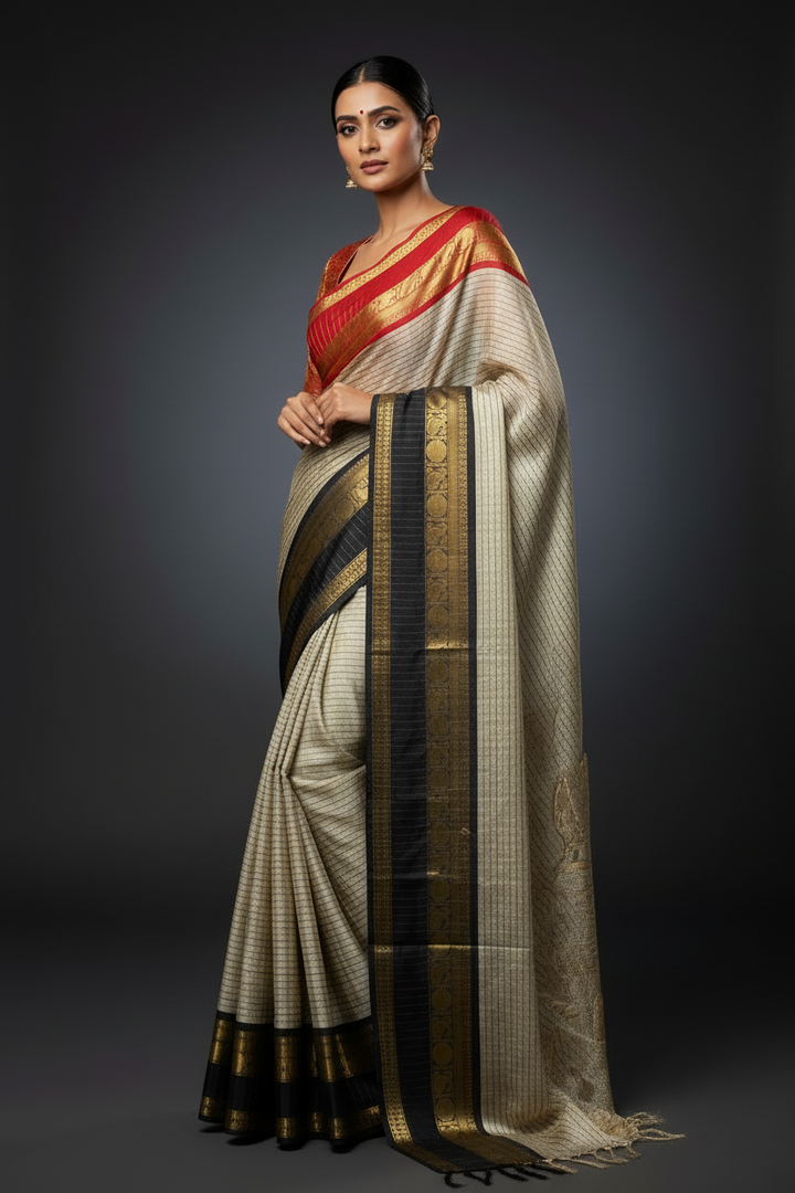 Rajshahi Banarasi Tissue Silk