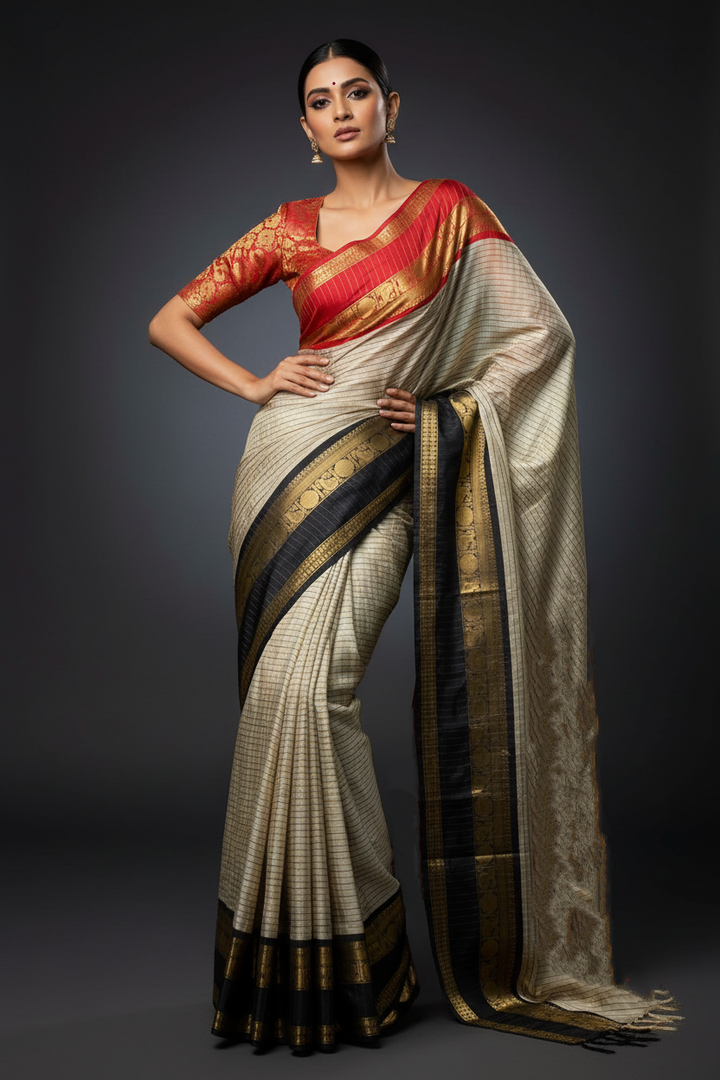 Rajshahi Banarasi Tissue Silk