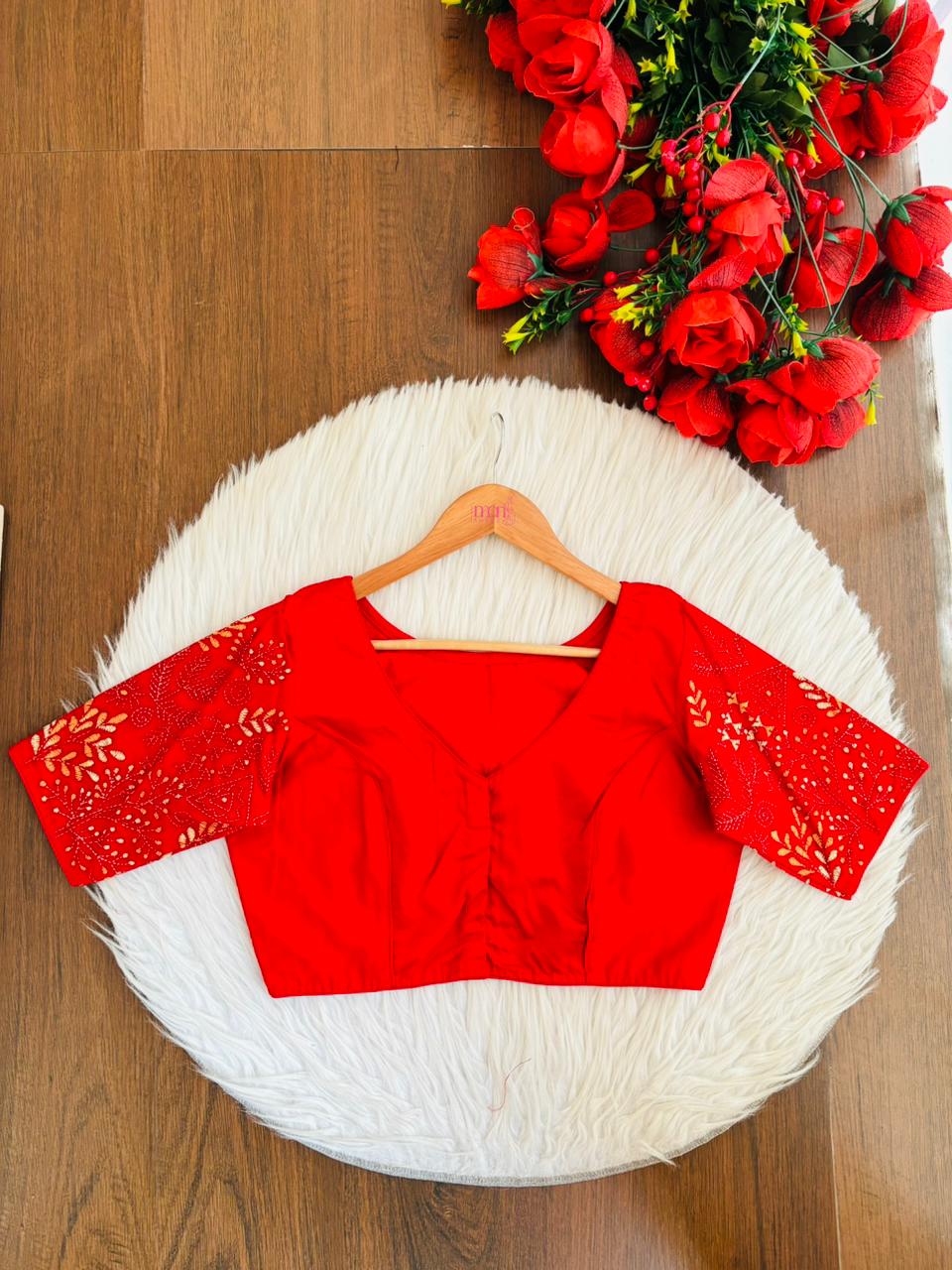 Threaded Luxury Handwork Blouse