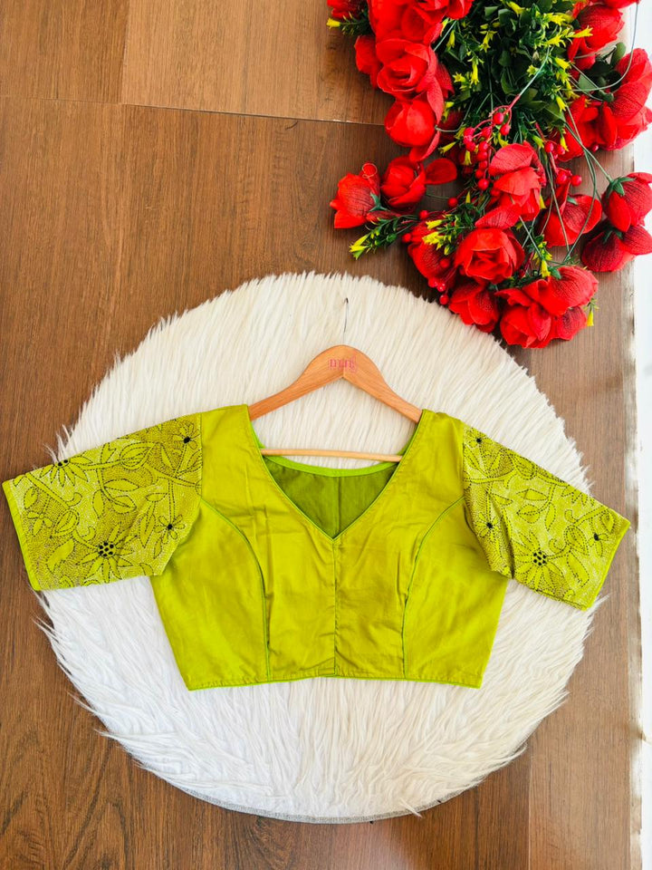 Heritage Kantha Handwork Blouse