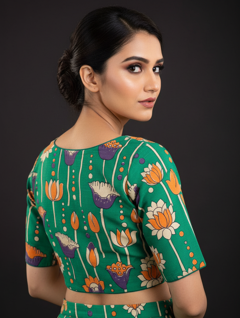 kalamkari Deals-Designer Blouse