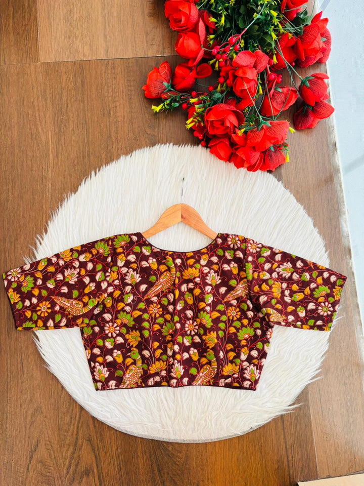 kalamkari Deals-Designer Blouse