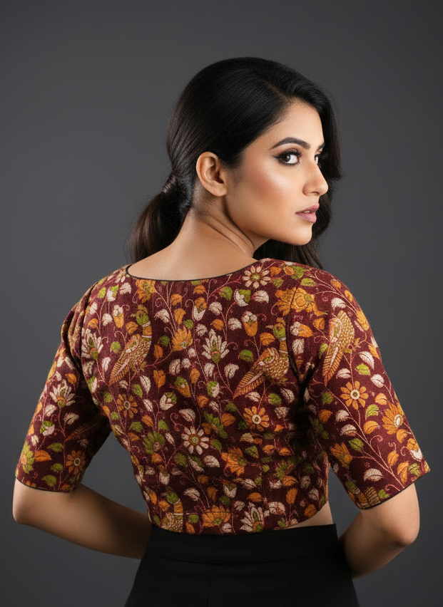 kalamkari Deals-Designer Blouse