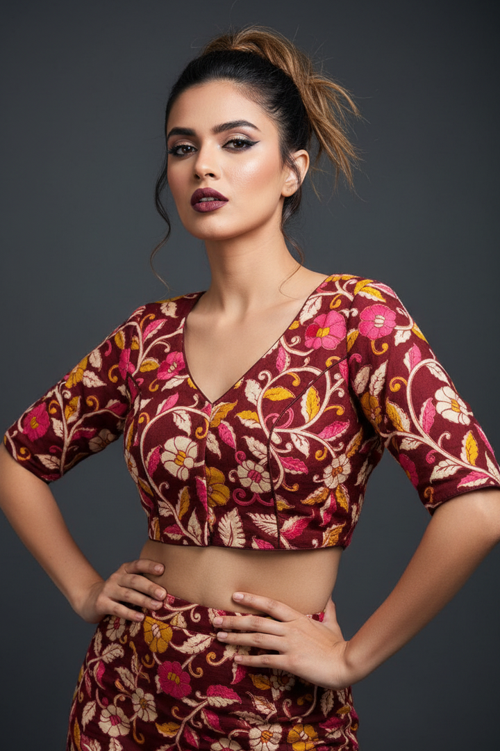 kalamkari Deals-Designer Blouse