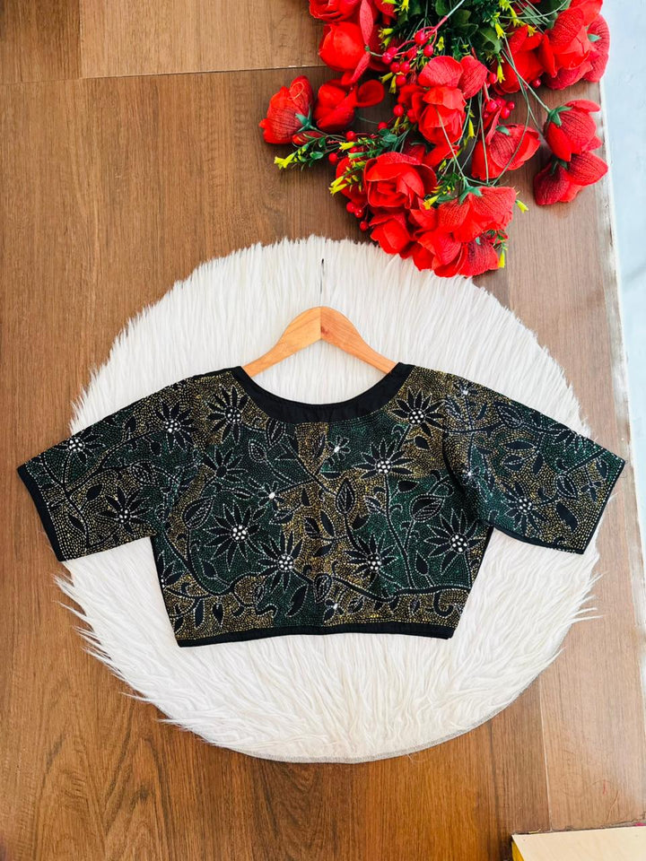 Heritage Kantha Handwork Blouse