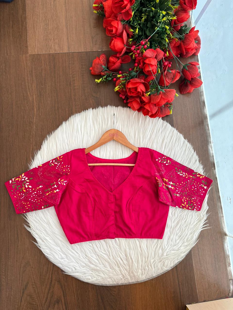 Threaded Luxury Handwork Blouse