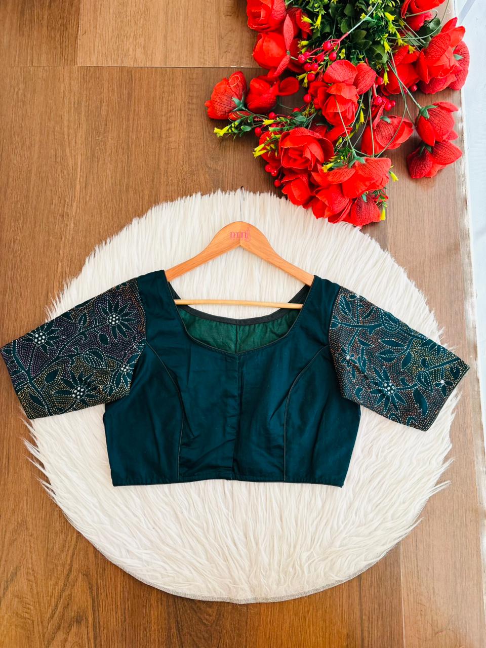 Heritage Kantha Handwork Blouse