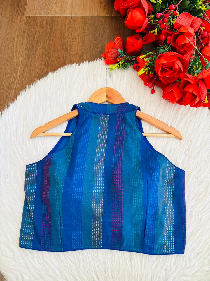 Kantha Elegance Designer Blouse