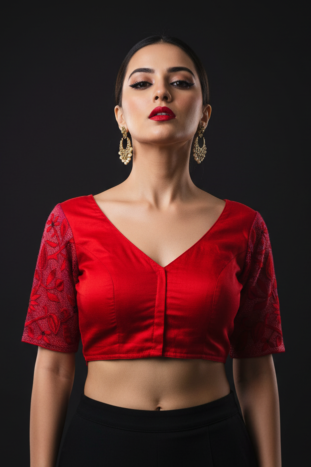 Heritage Kantha Handwork Blouse