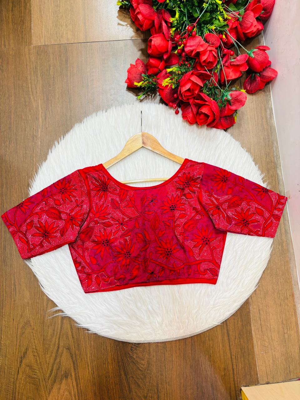 Heritage Kantha Handwork Blouse