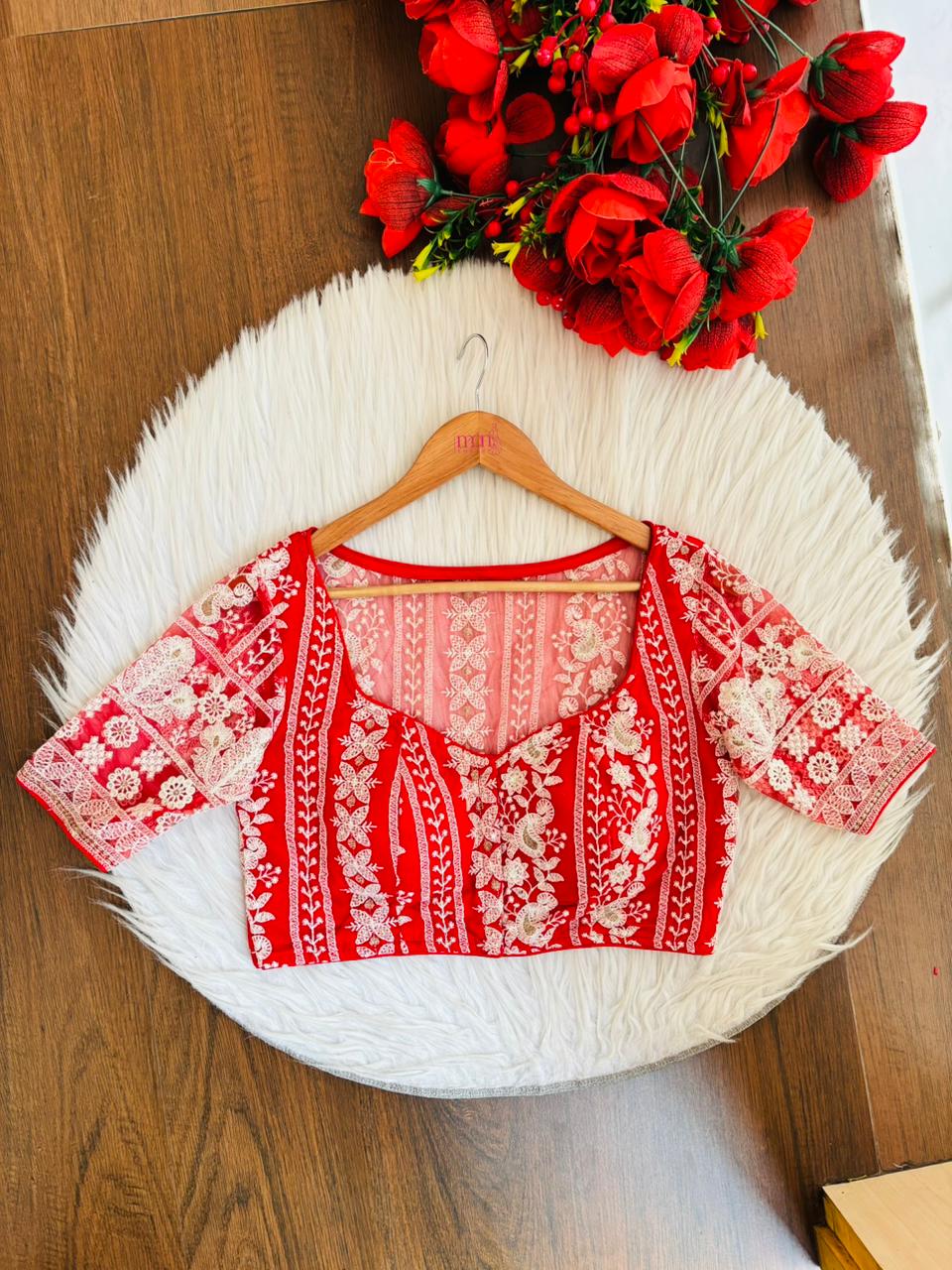 Stitch & Story Designer Net Blouse