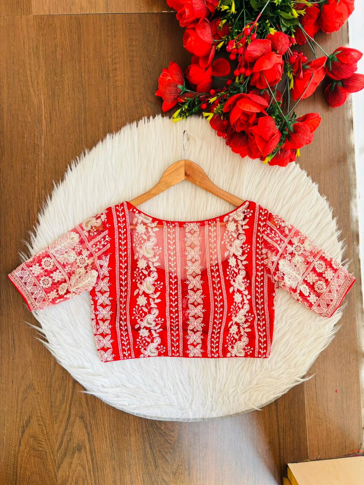 Stitch & Story Designer Net Blouse