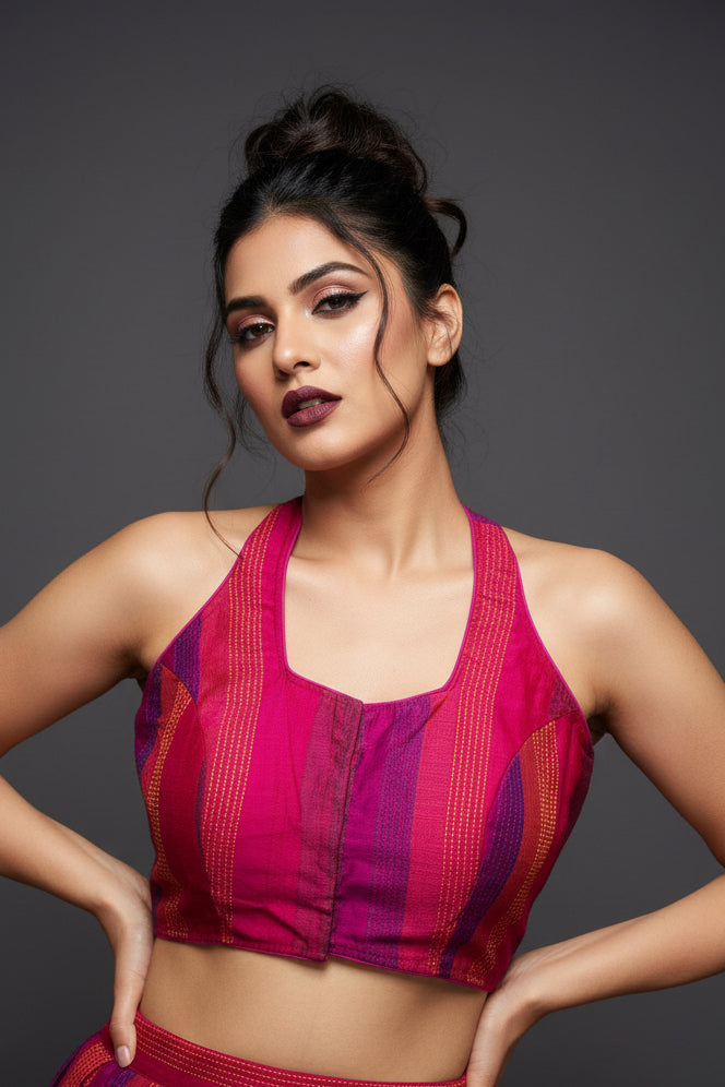 Kantha Elegance Designer Blouse