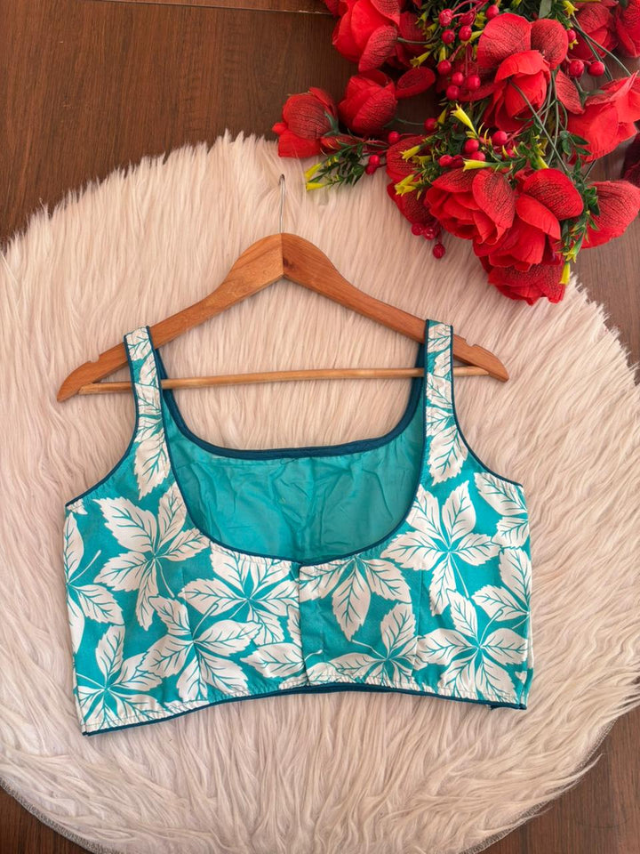 Unleash Your Elegance Printed Cotton Blouse