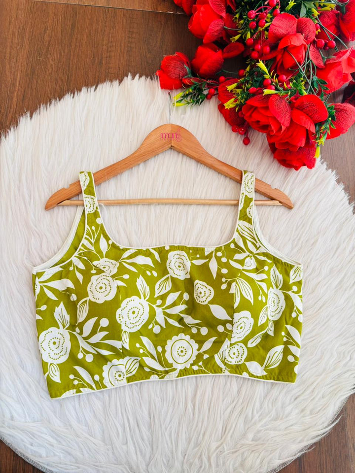 Unleash Your Elegance Printed Cotton Blouse