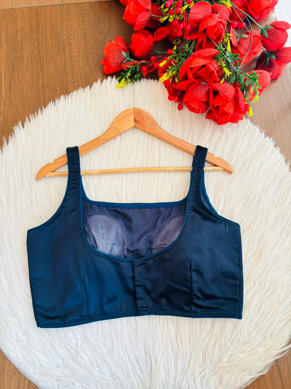 Refine Your Style – Solid Color Designer Blouse