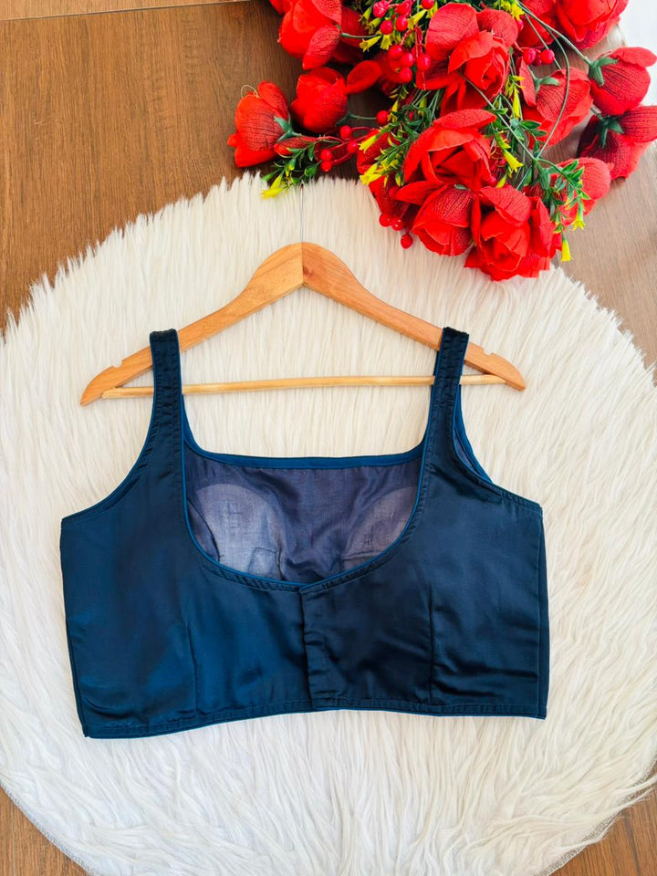 Refine Your Style – Solid Color Designer Blouse
