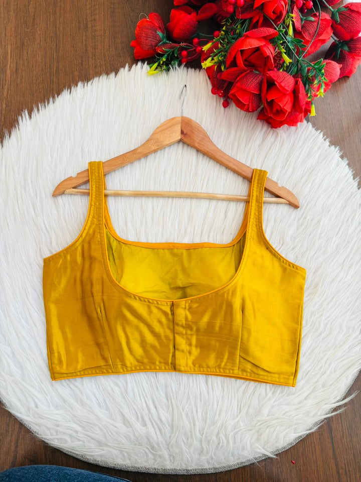 Refine Your Style – Solid Color Designer Blouse