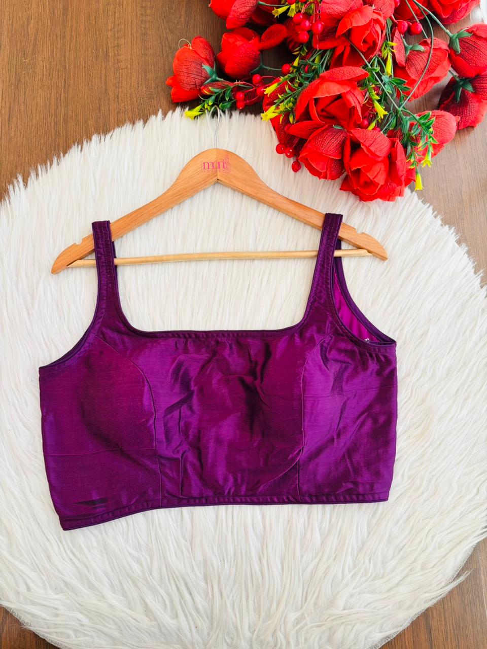 Refine Your Style – Solid Color Designer Blouse
