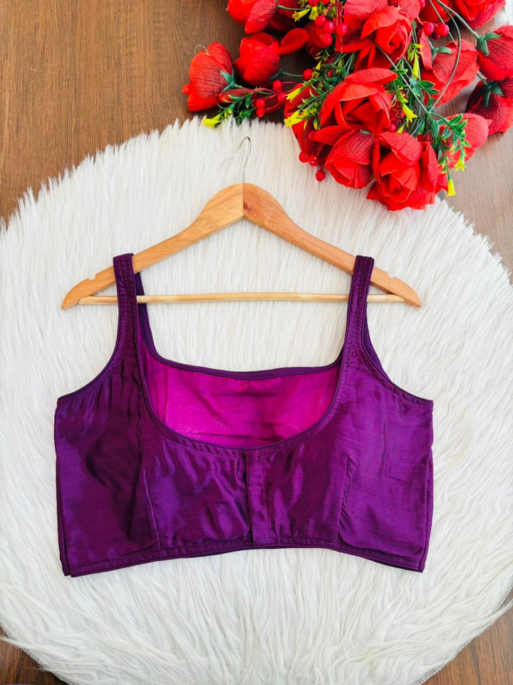 Refine Your Style – Solid Color Designer Blouse