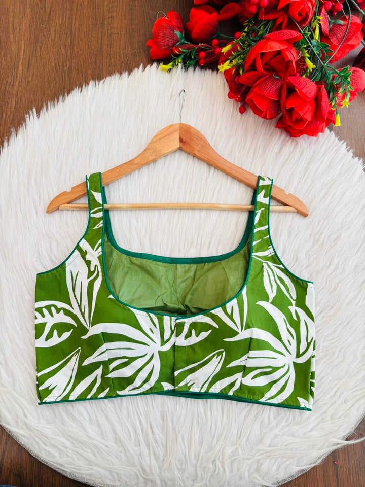 Unleash Your Elegance Printed Cotton Blouse