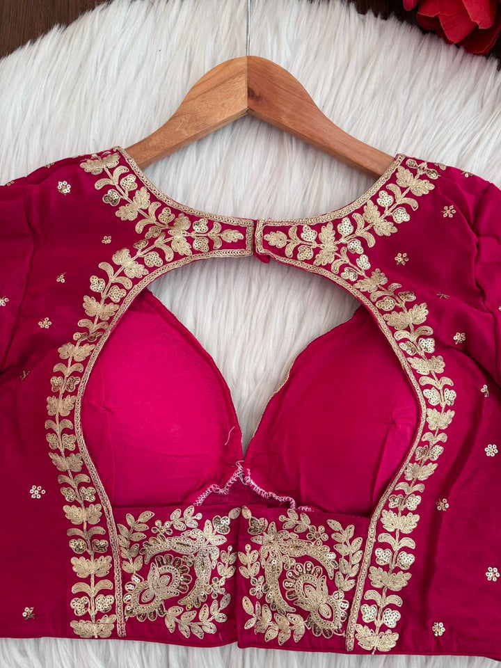 The Empress Glow V-Neck Blouse